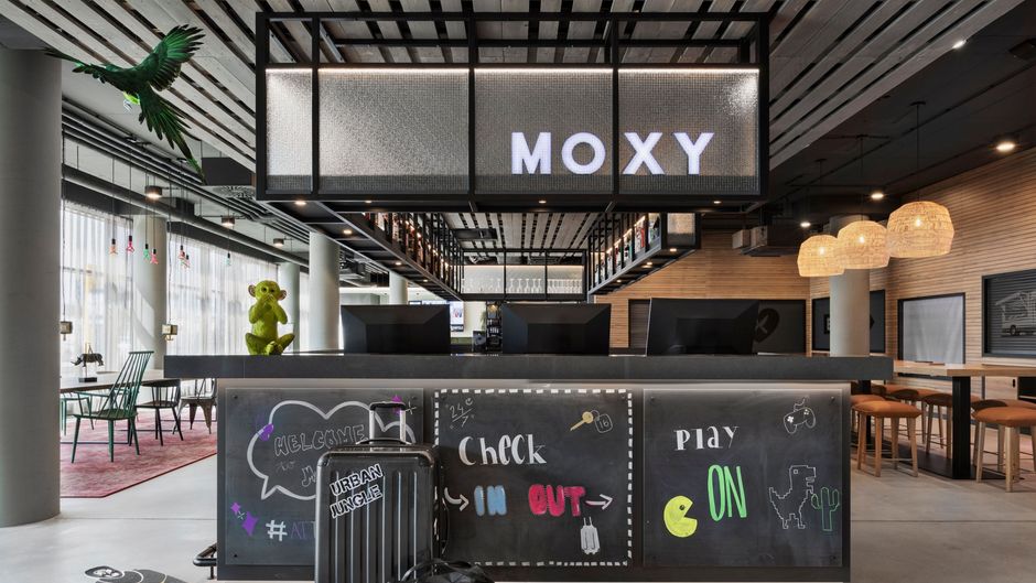 Moxy Vienna City East Exterior