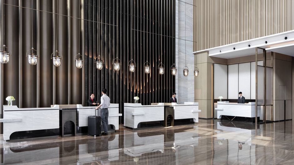 Zhangjiagang Marriott Hotel Lobby