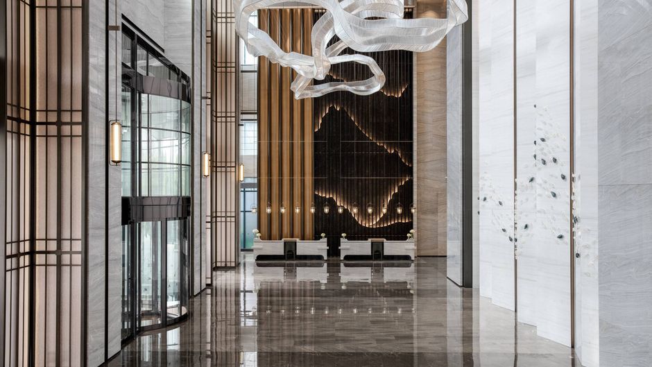 Zhangjiagang Marriott Hotel Lobby