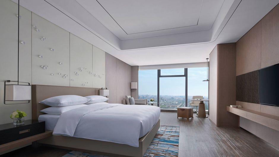 Yancheng Marriott Hotel Room