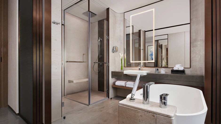 Yancheng Marriott Hotel Room