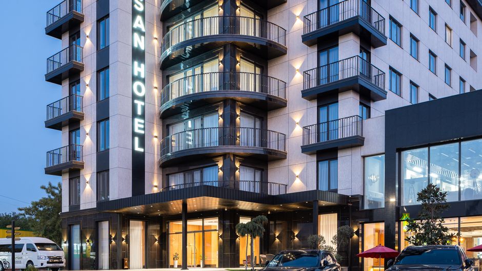 TOP Shamsan Airport Hotel Tashkent Exterior