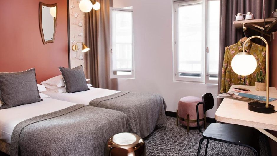 Paris Lafayette Hotel Room