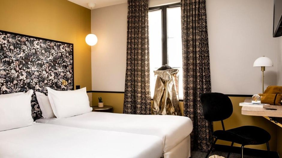 Paris Lafayette Hotel Room