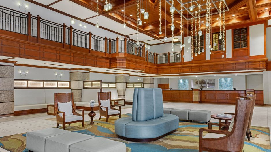 Marriott's Aruba Surf Club Lobby