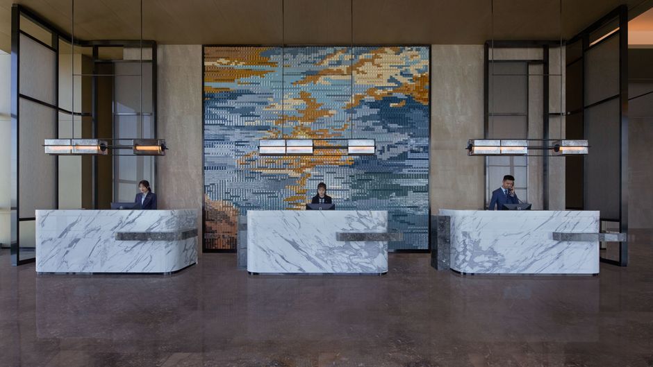 Shantou Marriott Hotel Lobby