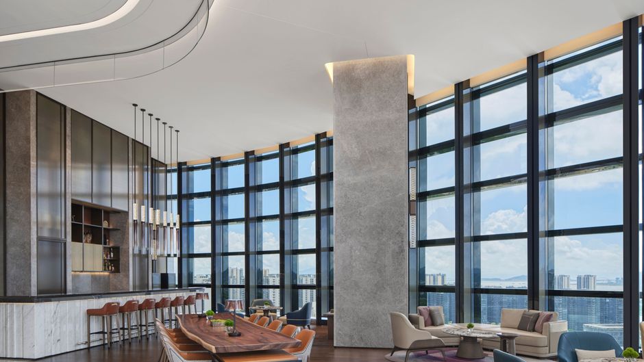 Zhuhai Marriott Hotel Jinwan Lobby