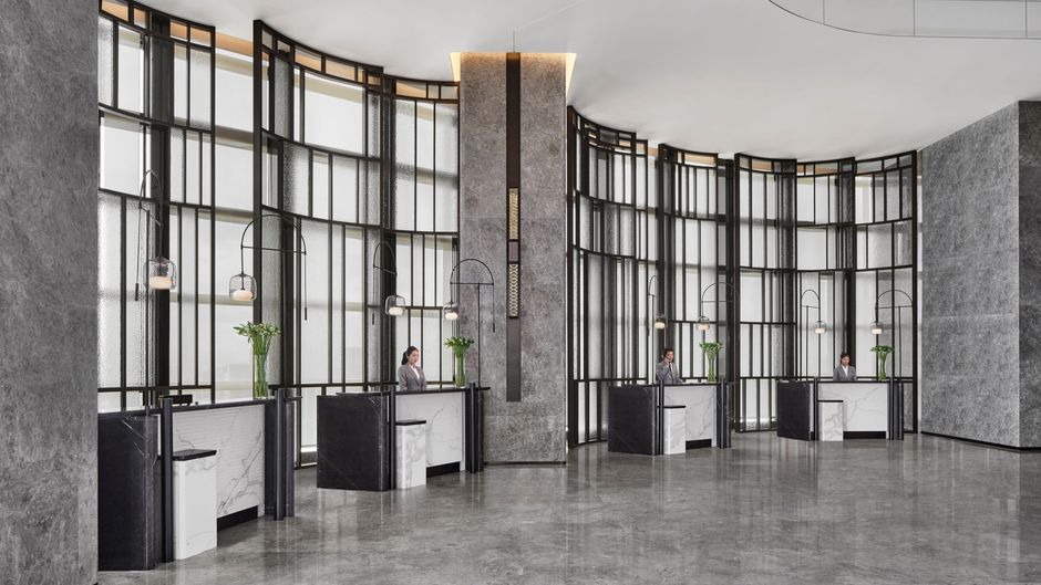 Zhuhai Marriott Hotel Jinwan Lobby