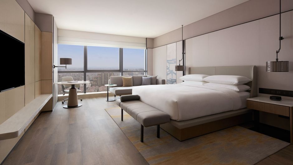 Shantou Marriott Hotel Room