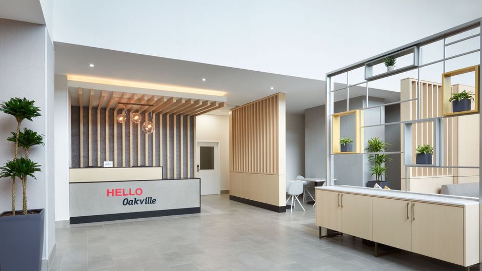TownePlace Suites Toronto Oakville Lobby
