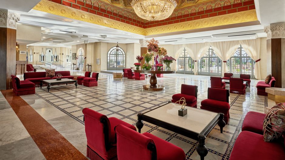 Fes Marriott Hotel Jnan Palace Lobby