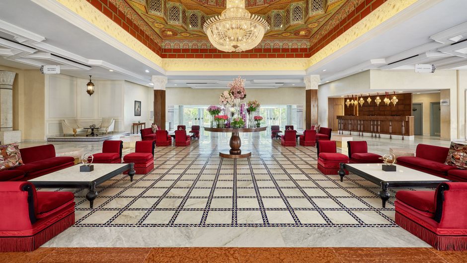 Fes Marriott Hotel Jnan Palace Lobby