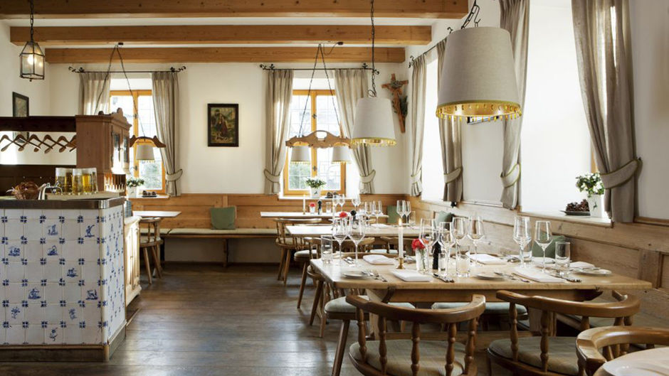 Hotel Bachmair Weissach, a Design Hotel Restaurant
