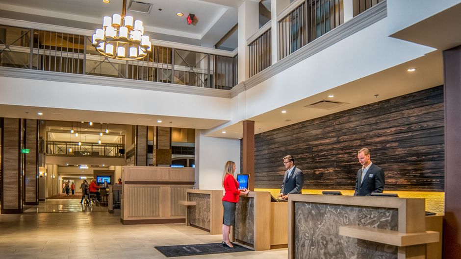 Delta Hotels Grand Okanagan Resort Lobby