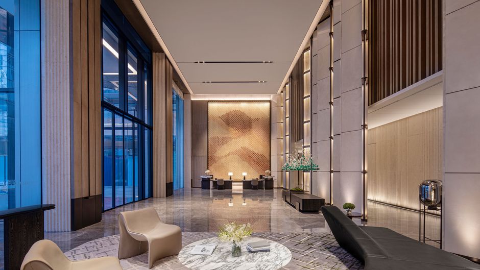 Marriott Executive Apts Future Sci-Tech Lobby