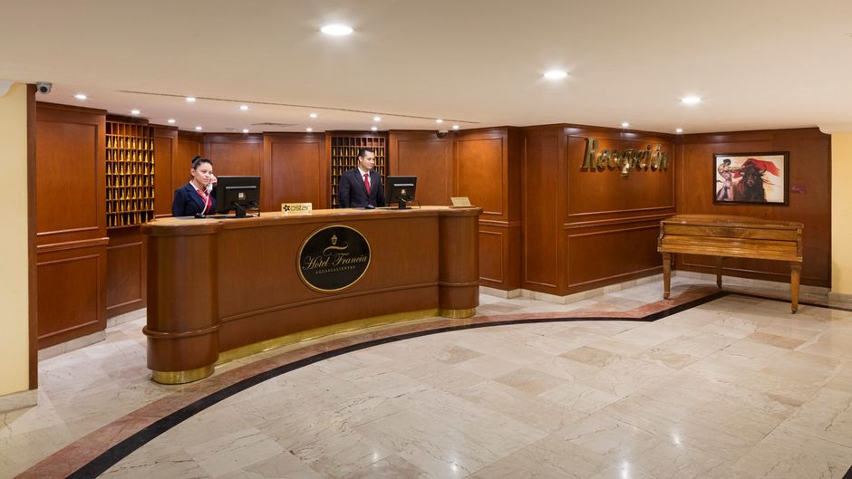 Hotel Francia Aguascalientes Lobby