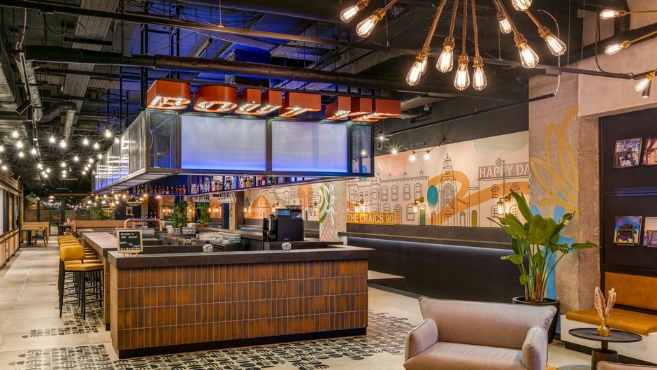 Moxy Belfast City Lobby
