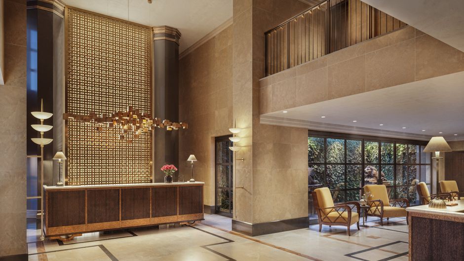 The Carlton Milan, Rocco Forte Lobby
