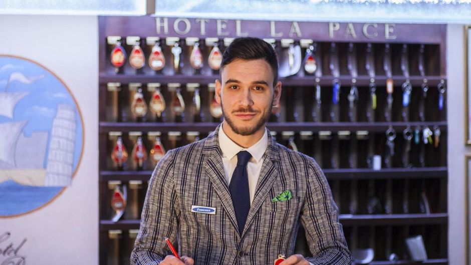 Albergo La Pace Lobby