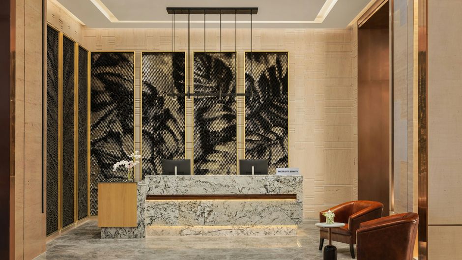 Marriott Executive Apartments Bengaluru Lobby