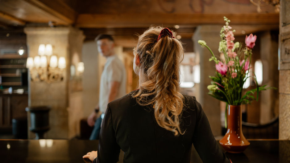 Palace Hotel Gstaad Lobby
