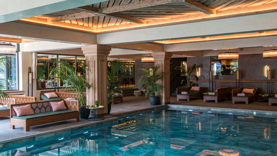 Palace Hotel Gstaad Pool
