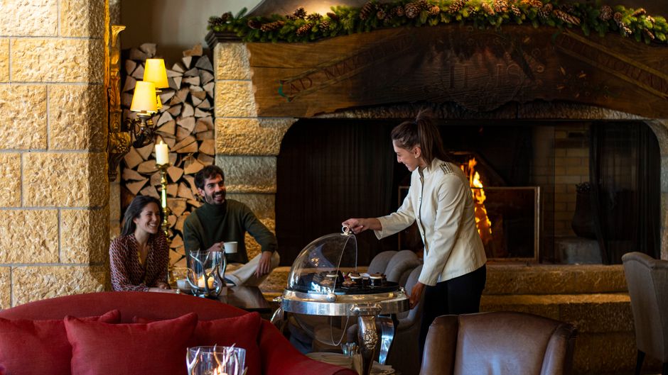 Palace Hotel Gstaad Lobby