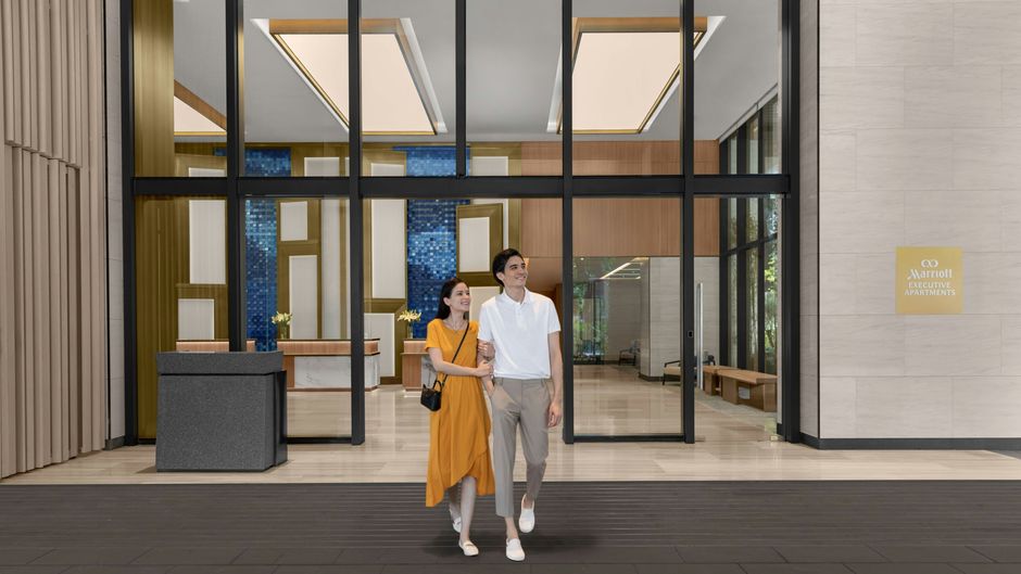Marriott Exec Apts Kuala Lumpur Lobby