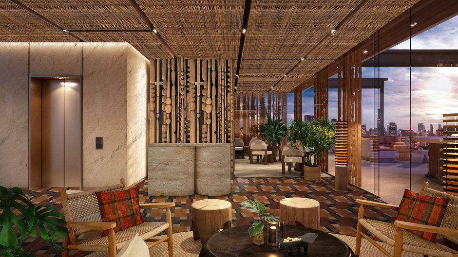 Moxy Bangkok Ratchaprasong Lobby