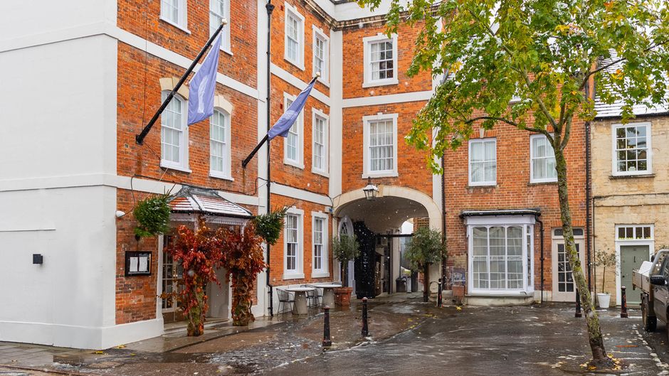 The Feathers Hotel Exterior