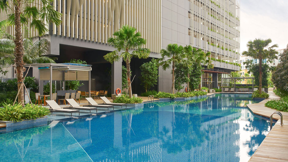 Oasia Residence Singapore Pool
