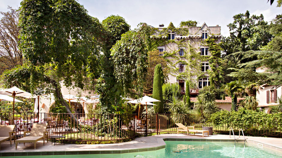 Chateau de Riell Hotel Pool