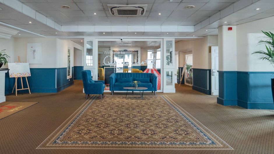 Queens Hotel Lobby