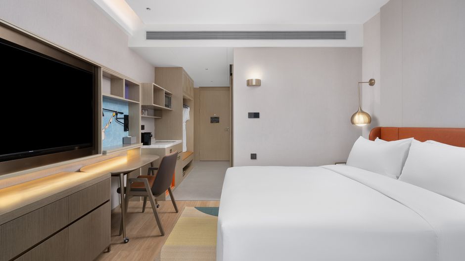 Home2 Hilton Qujing Luliang Room