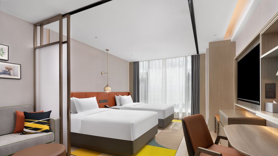 Home2 Hilton Qujing Luliang Room