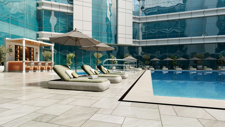 Marriott Production City Dubai Pool