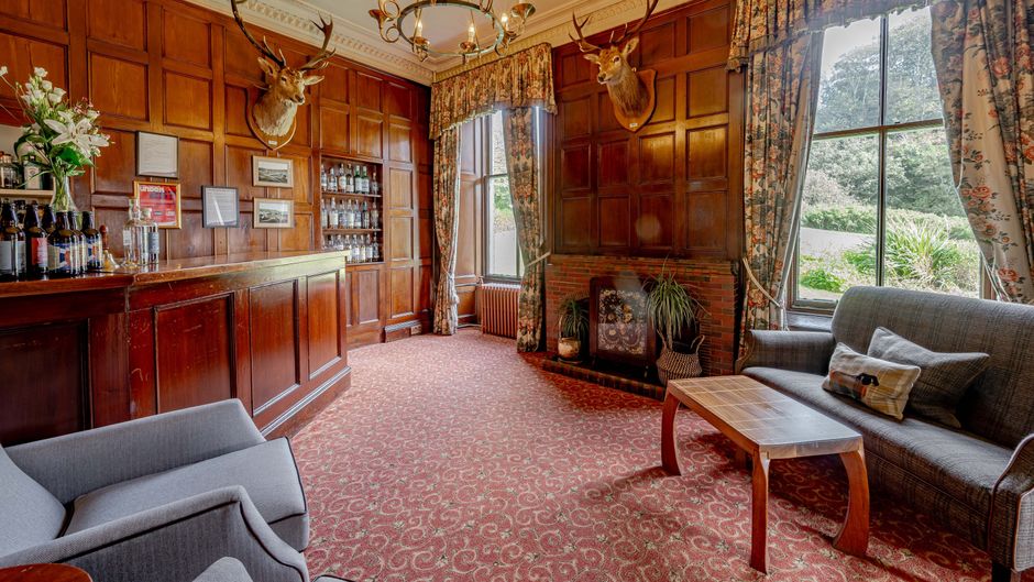Knockinaam Lodge Lobby