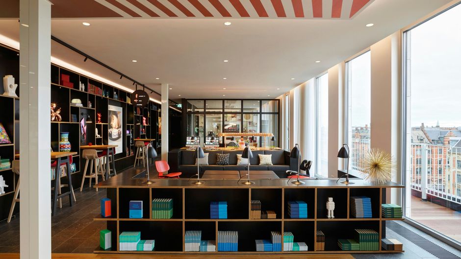 citizenM Copenhagen Radhuspladsen Hotel Lobby