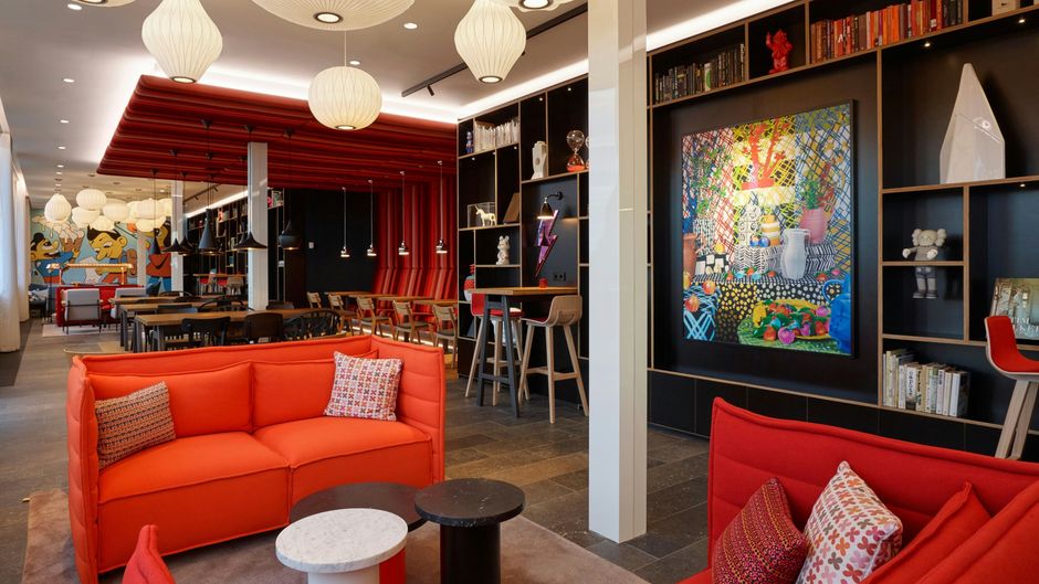 citizenM Copenhagen Radhuspladsen Hotel Lobby