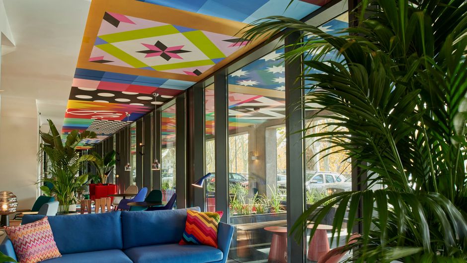 citizenM Rome Isola Tiberna Hotel Lobby
