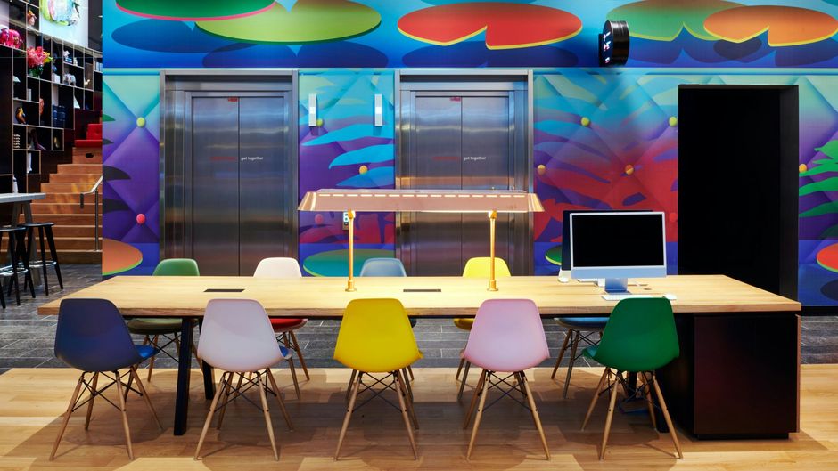 citizenM Paris Opera Hotel Lobby