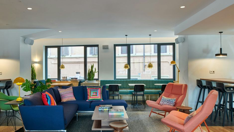 citizenM Rome Isola Tiberna Hotel Lobby