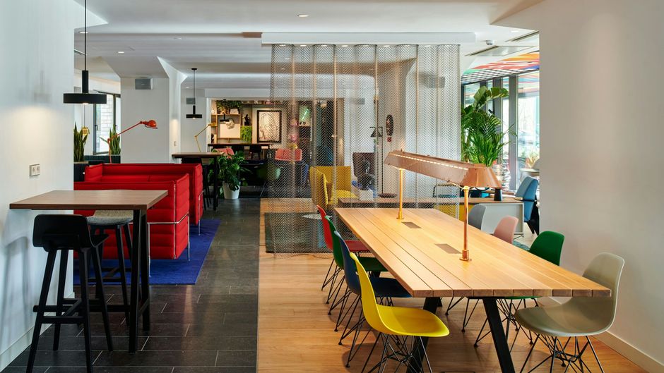 citizenM Rome Isola Tiberna Hotel Lobby