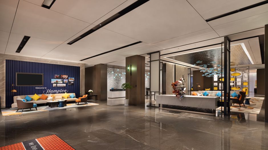 Hampton Qingdao Airport Lobby