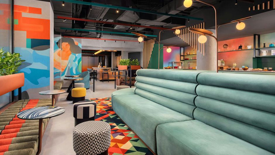 Aloft Madrid Gran Via Lobby