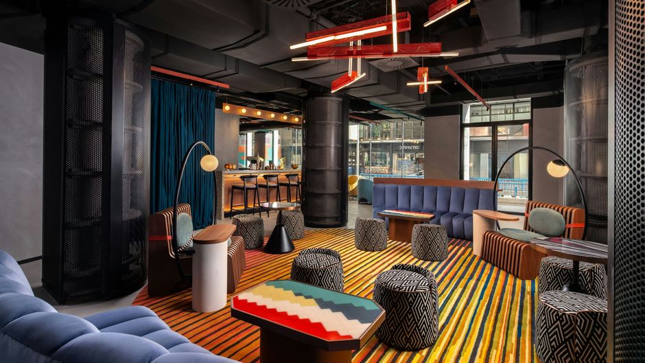 Aloft Madrid Gran Via Lobby