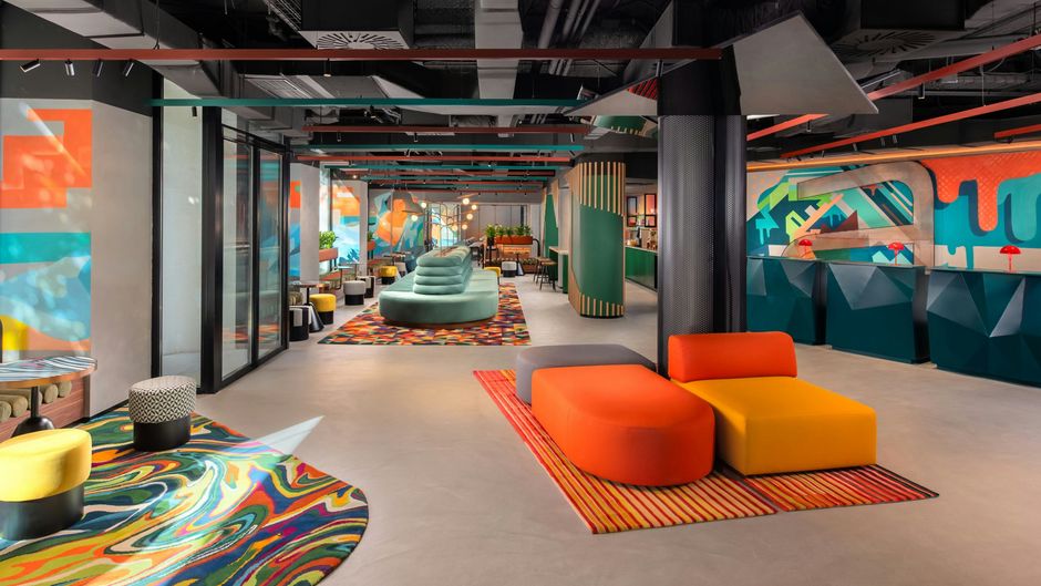 Aloft Madrid Gran Via Lobby