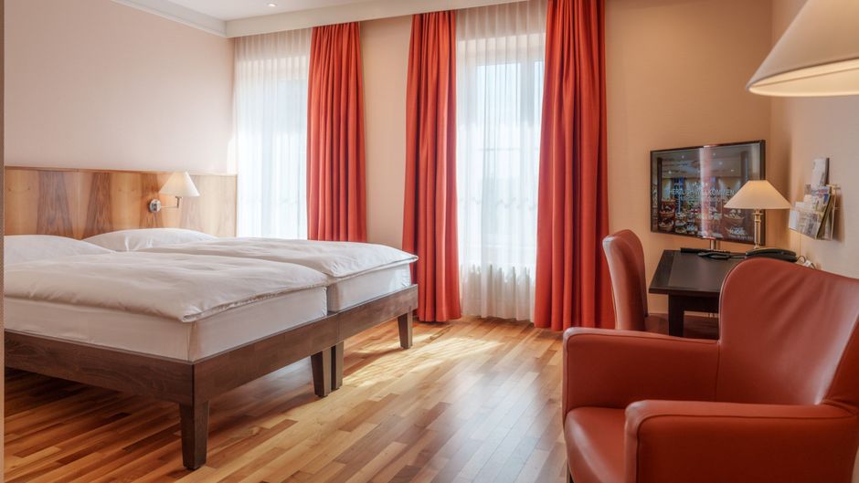 Schweizerhof Hotel Room