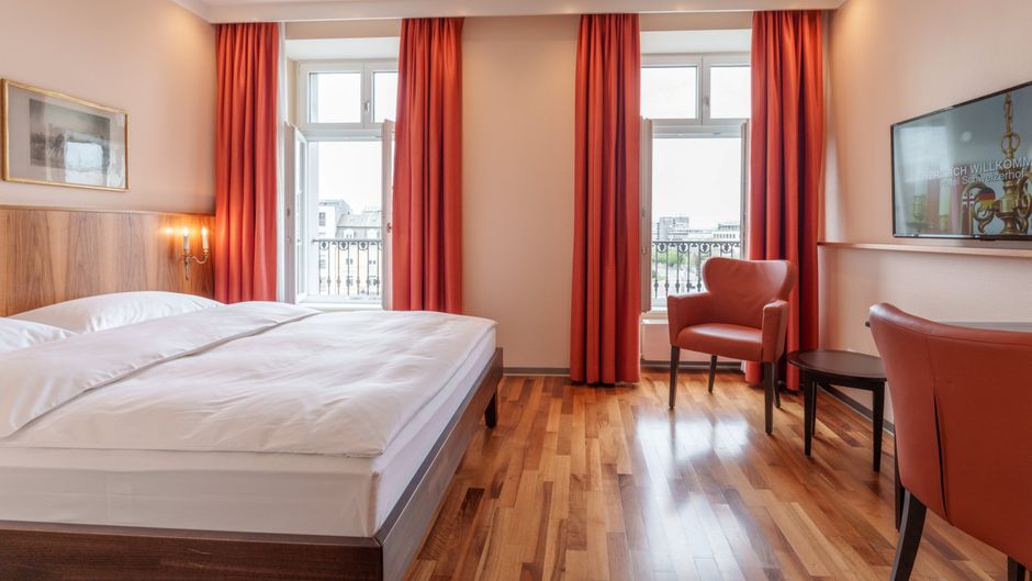 Schweizerhof Hotel Room