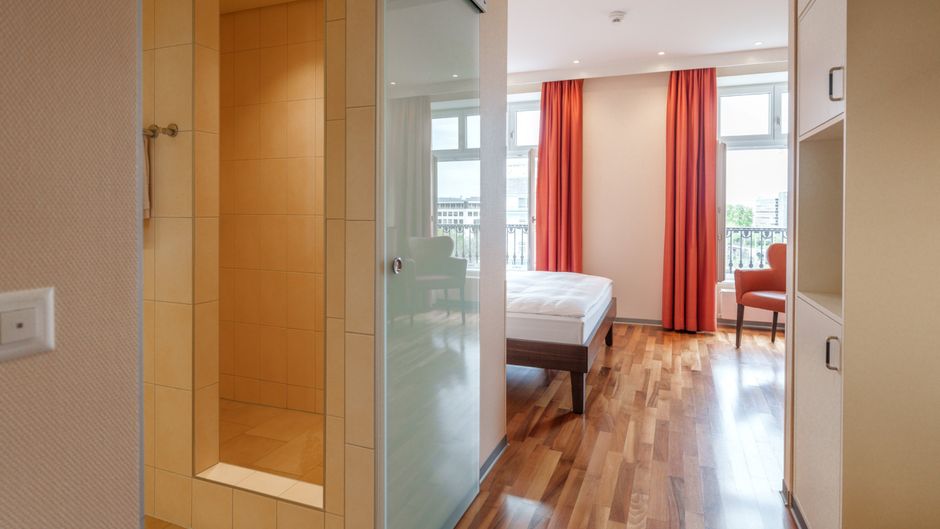 Schweizerhof Hotel Room